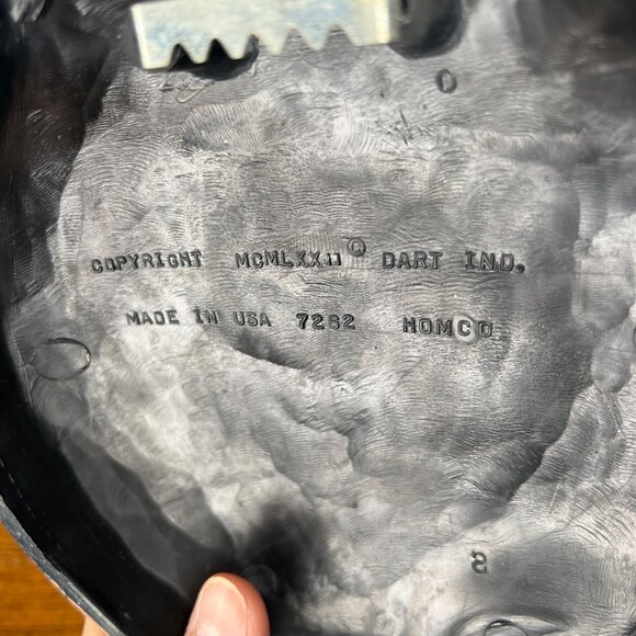 Vintage Homco Copper Patina Plastic Teapot & Pitcher Set Floral  Wall Hanging - Picture 7 of 12